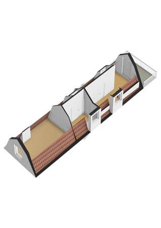 Floorplan - Voorhaven 47B, 3025 HD Rotterdam